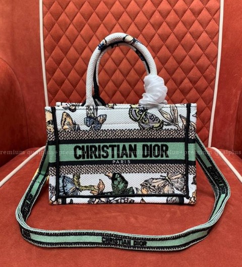 디올 BOOK TOTE 북토트 숄더 스트랩 백 미니