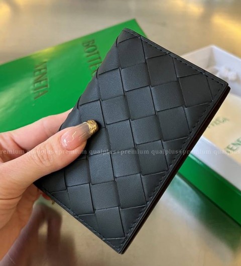 보테가베네타 592619 인트레치아토 플랩 카드 케이스 남녀공용