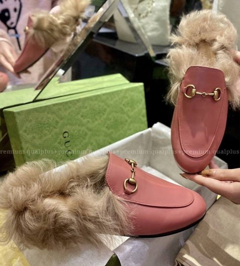 구찌 프린스타운 리에디션 슬리퍼 블로퍼 여성용