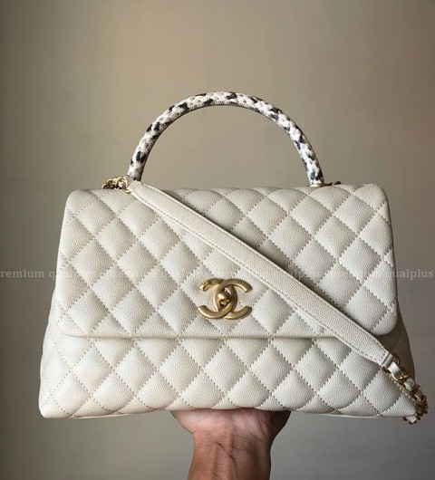 샤넬 코코핸들 핸드백 미듐