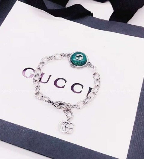 [국내배송] 구* 말라카이트 925 실버 팔찌