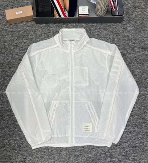 톰브라운 립스톱 윈드브레이커 바람막이 자켓