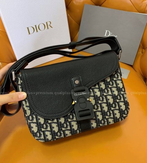 디올 새들 스트랩 숄더백 미니 남성용