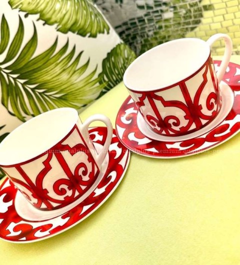 [국내배송] 에*메스 발콘드 바달귀비르  커피잔 세트