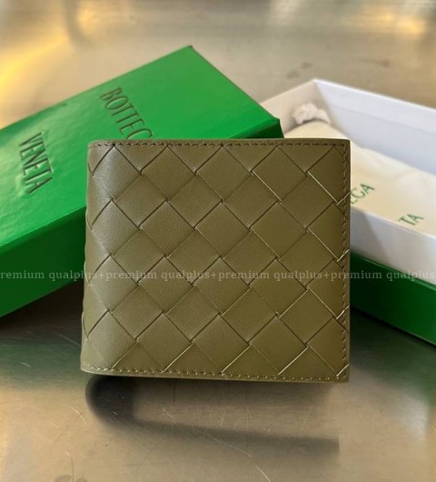 보테가베네타 605721 인트레치아토 폴더형 반지갑 남성용