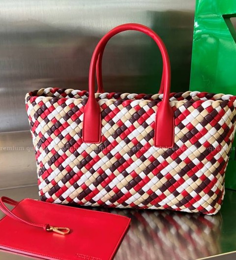 보테가베네타 까바 쇼퍼 토트백 라지