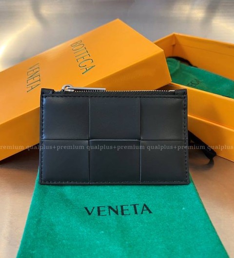 보테가베네타 679843 인트레치아토 지퍼 카드지갑 남녀공용