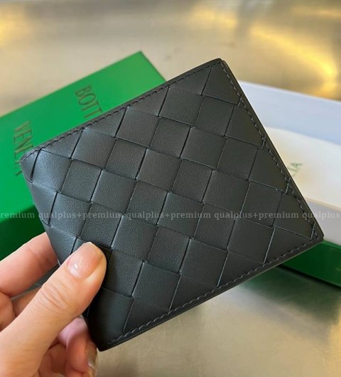 보테가베네타 605721 인트레치아토 폴더형 반지갑 남성용