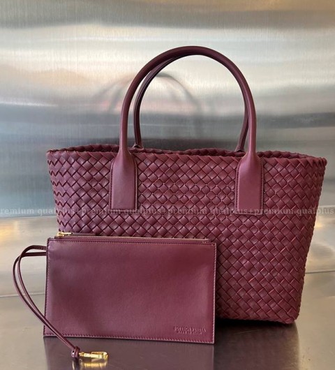 보테가베네타 608810 까바 토트백 미듐