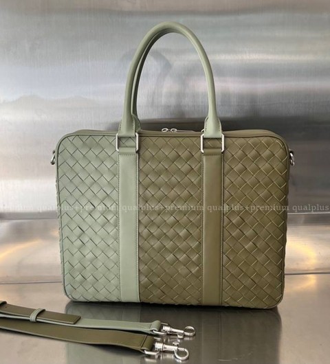 보테가베네타 755128 인트레치아토 브리프케이스 서류가방 라지 남성용