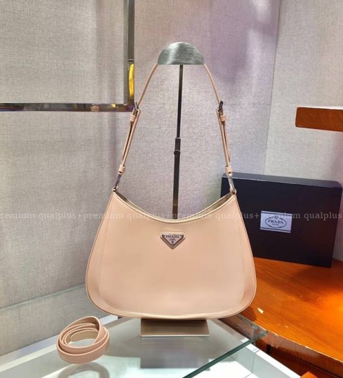 프라다 1BC156 클레오 브러시드 숄더백