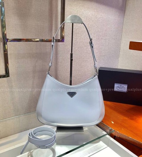 프라다 1BC156 클레오 브러시드 숄더백