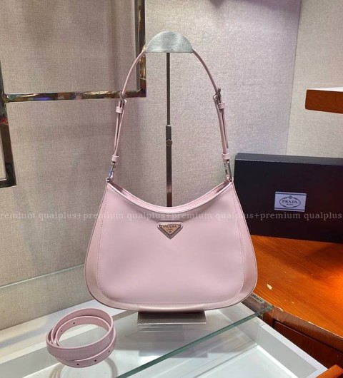 프라다 1BC156 클레오 브러시드 숄더백