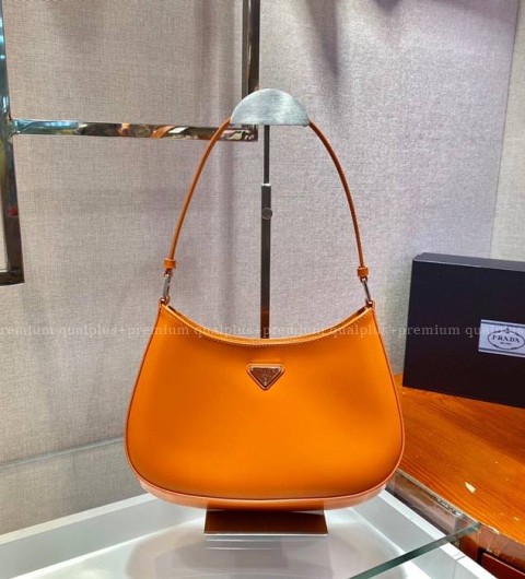 프라다 1BC499 클레오 브러시드 숄더백