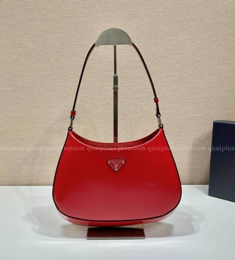프라다 1BC499 클레오 브러시드 숄더백