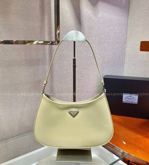 프라다 1BC499 클레오 브러시드 숄더백