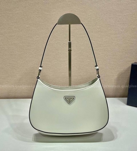 프라다 1BC499 클레오 브러시드 숄더백