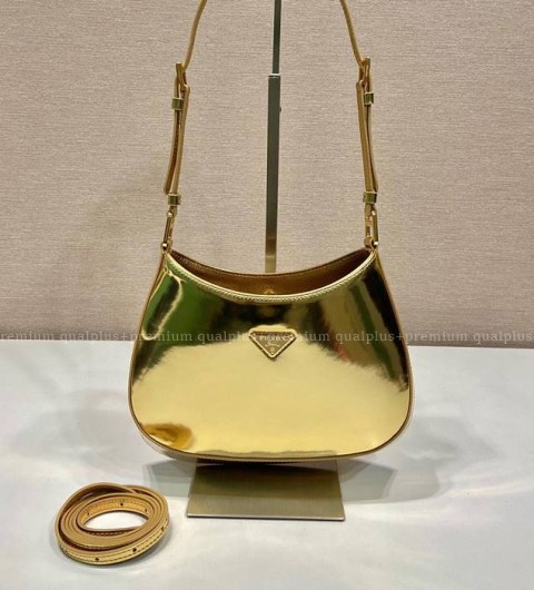 프라다 1BC169 클레오 페이턴트 숄더백