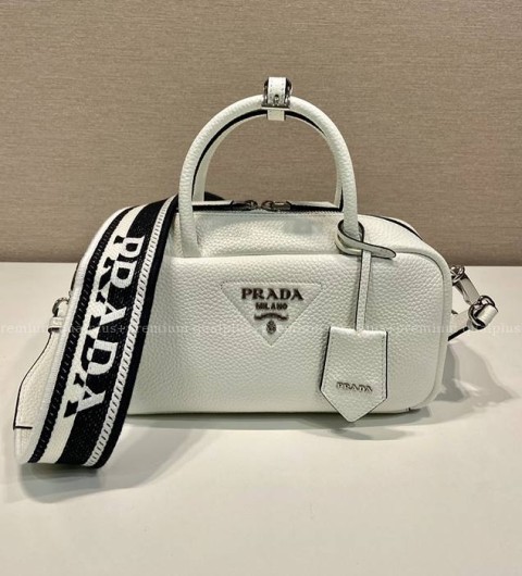 프라다 1BB102 가죽 핸드백
