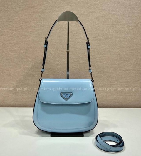 프라다 1BD303 클레오 브러시드 플랩 숄더백