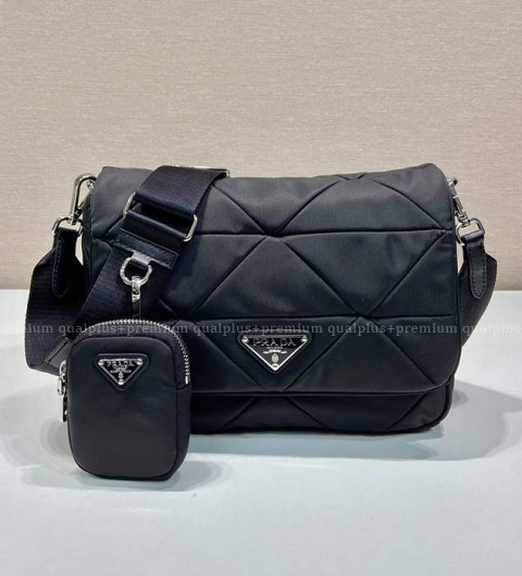프라다 1BD290 리나일론 패딩 숄더백