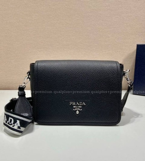 프라다 1BD314 비텔로 다이노 가죽 숄더백