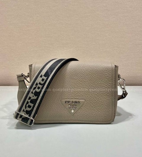 프라다 1BD314 비텔로 다이노 가죽 숄더백