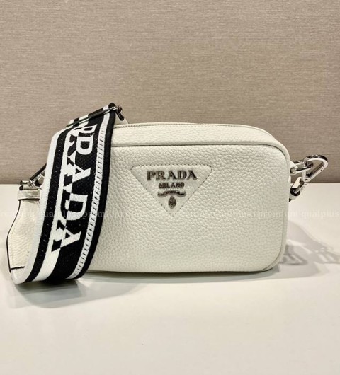프라다 1BH192 비텔로 다이노 가죽 숄더백 스몰
