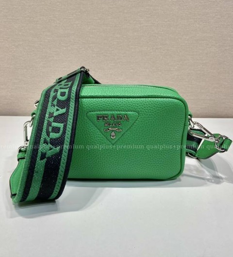 프라다 1BH192 비텔로 다이노 가죽 숄더백 스몰