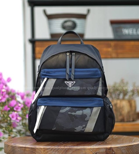 프라다 2VZ025 카모플라쥬 나일론 백팩