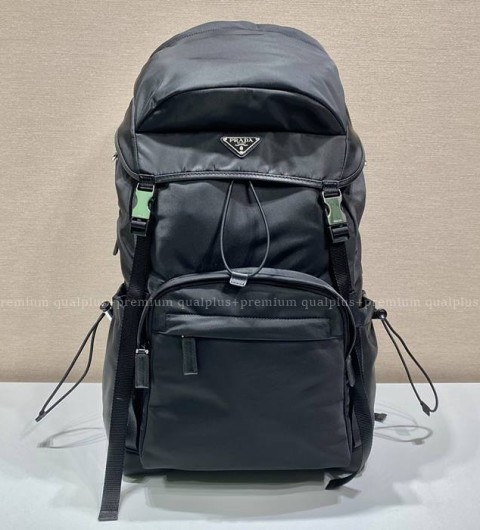 프라다 2VZ090 리나일론 사피아노 가죽 백팩