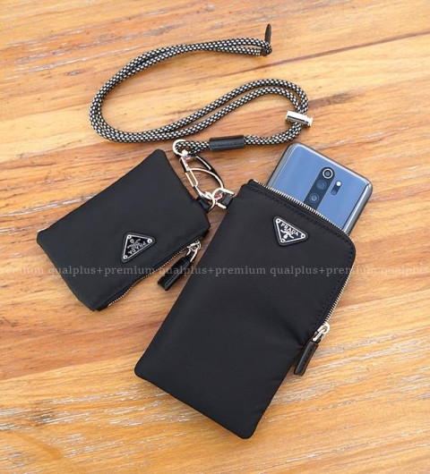 프라다 2TT091 나일론 랜야드 파우치