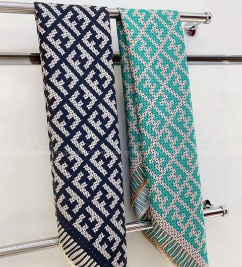 [국내배송] 펜* 스타일리안 실크 스카프 (2color)