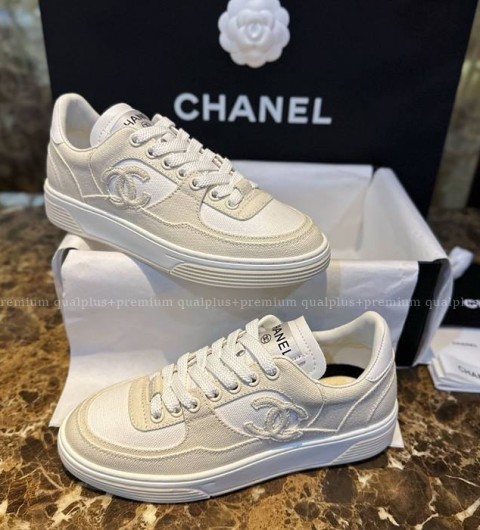 샤넬 CC 크루즈 스니커즈 여성용