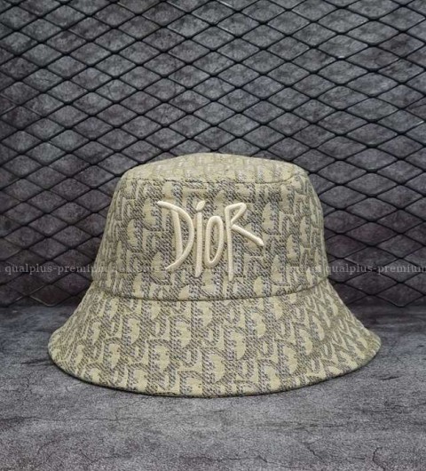 [국내배송] 디* 오블리크 그래피티 로고자수 버킷햇