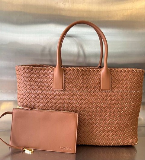 보테가베네타 608811 까바 쇼퍼 토트백 라지