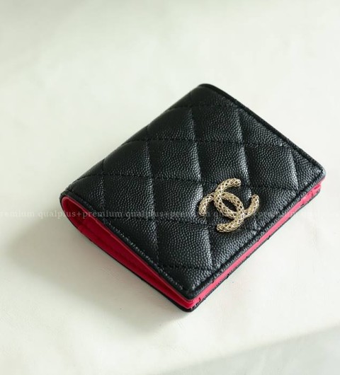 샤넬 23P 플랩 반지갑 여성용