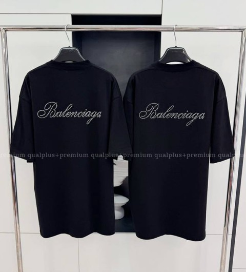 발렌시아가 핫픽스 로고 반팔티셔츠