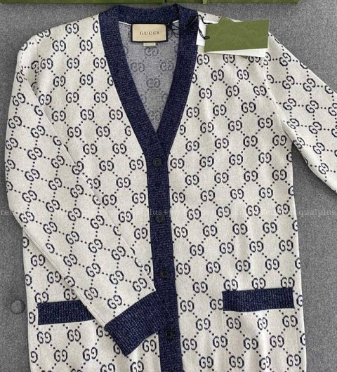 구찌 GG 자카드 가디건