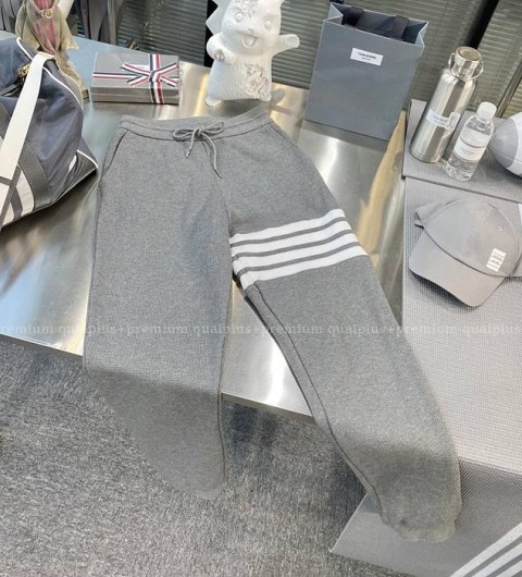 톰브라운 4-바 와플 팬츠