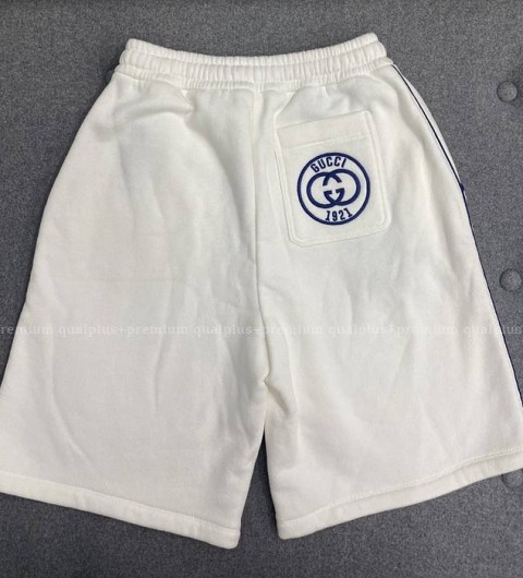 구찌 코튼 저지 반바지 여성용