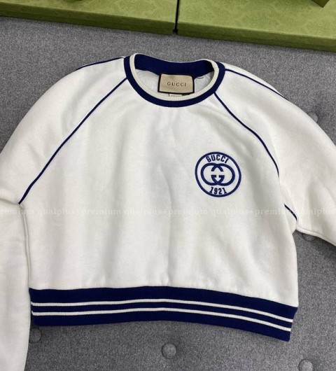 구찌 코튼 저지 맨투맨 여성용