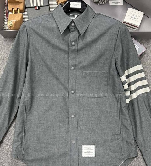 톰브라운 4-바 울 자켓