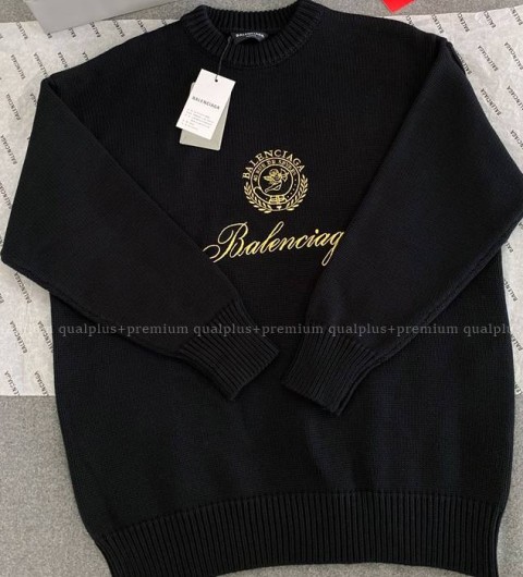 발렌시아가 로고 니트