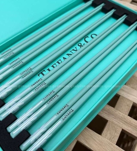 [국내배송] 티*니앤코 블루 리본 젓가락 세트