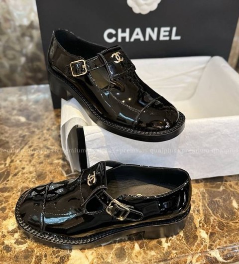 샤넬 23B 메리제인 옥스포드 로퍼 여성용