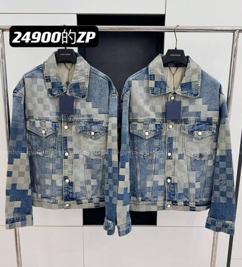 루이비통 다미에 클래식 데님 자켓