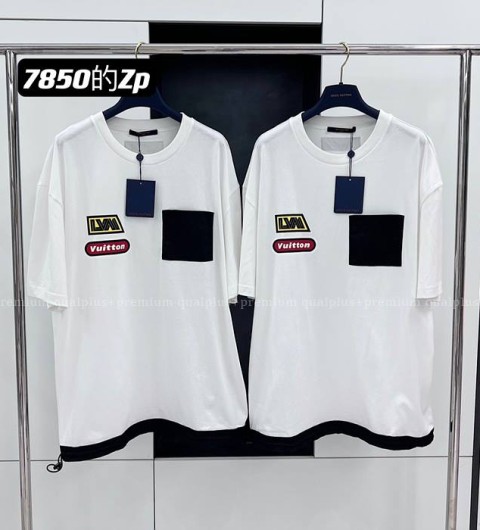 루이비통 하이브리드 코튼 반팔티셔츠