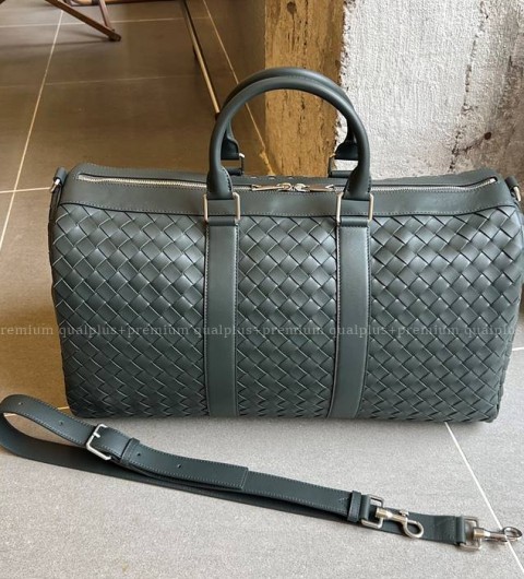 보테가베네타 650066 인트레치아토 더플 보스턴백 미듐