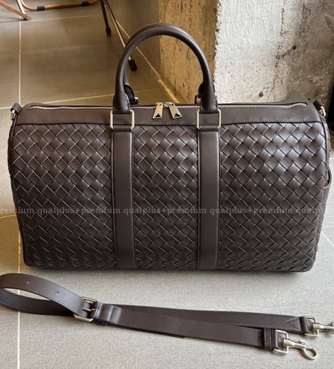 보테가베네타 650066 인트레치아토 더플 보스턴백 미듐